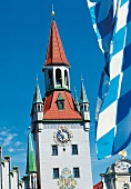 Turm vom Alten Rathaus am Marienplatz