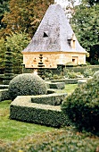 Périgord, Dordogne, Die Gärten von Eyrignac aus dem 18. Jahrhundert