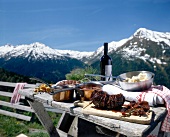 Venison and ingredients of dumplings for preparation