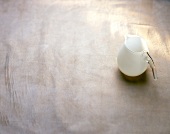 Milk and juice jug on table