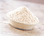 Rye flour in small bowl