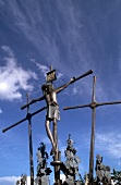 Cemetery cross in Styria, Austria