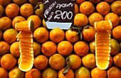 Orangen auf dem Markt von Ipanema 