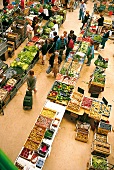 Markthalle von Sens: Gemüsemarkt 