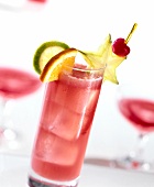 "Waterloo" Cocktail mit Cranberries und Wodka
