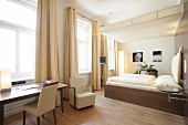 Bedroom in Rathaus Wein & Design, Vienna, Austria