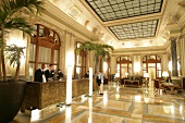 Reception of hotel, Czech Republic