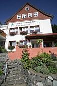 Facade of restaurant, Germany