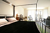 Bedroom of hotel, Germany