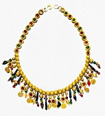Perlen-Collier: orientalischer Stil 