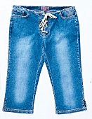 Capri-Jeans in blau 