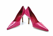 Pinke Pumps von Mango. 