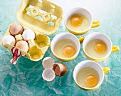 Eier pochieren, Eier aufschlagen, Step 2