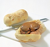 Wild boar kidneys in dough, step 9