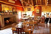 Südafrika, Weingut Ken Forrester, Restaurant des Gutes