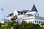 View of Grand Hotel in Molle Oresund, Sweden