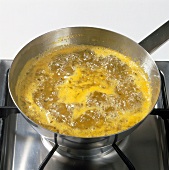 Passion fruit pulp in casserole