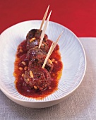 Antipasti und Tapas, Albondigas in Tomatensauce