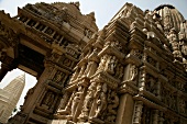 Indien, Parsvanath Tempel in der öst lichen Tempelgruppe, Khajuraho