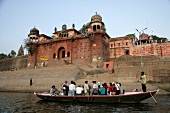 Indien, Chet Singh Gath in Varanasi am Ganges
