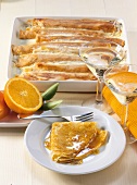 Pfannkuchen, Crêpes Suzette und Topfenpalatschinken