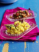 Indisch kochen, Kichererbsengemüse und Tarka-Dal