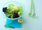 Blatt Salat, Zubereitung 