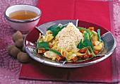 Orientküche, Couscous mit Petersilienwurzeln und Gemüse