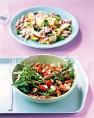 Nudeldiät, Krautnudeln und Nudel-Käse-Salat