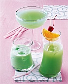 Sommerdrinks, 3 Cocktails, Laguna, Mikoko Cooler, Dschungelfieber