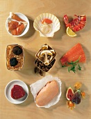 Schnell & Edel, Schinken, Muschel, Garnele, Trüffel, Lachs