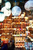 Lampen auf dem Grand Baza, Kapali Çarsi, Istanbul