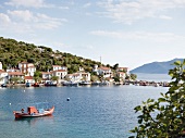 View of harbour in Eastern Magnesia, Greece