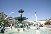 Praça de Dom Pedro IV Rossio Lissabon