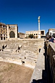 Apulien: Römisches Amphitheater in Lecce