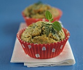 50 Muffins, Kräuter-Muffins, Dill und Oregano