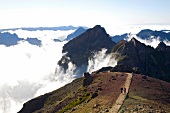 View of Pico do Arieiro Mountains, Madeira, Portugal
