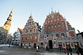 Schwarzhäupterhaus Riga Lettland