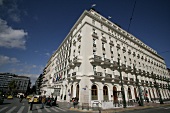 Grande Bretagne-Hotel Athen Griechenland sonnig