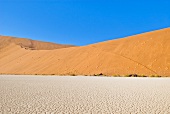 Namibia, Namib-Wüste, Sossusvlei, Salzwüste, Dünen