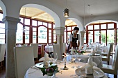 Turm Restaurant im Romantik Hotel am Turm Völs am Schlern