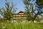 View of Hotel Retter in Pollauer Valley, Styria, Austria