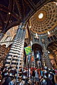 Italien, Siena, Palio di Siena, Segnungsfeier in der Kathedrale