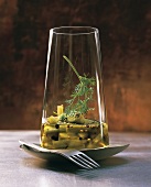 Spreewald pickles in glass