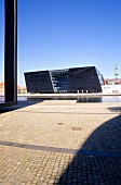 Facade of Black Diamond on Frederiksholms Kanal, Copenhagen, Denmark
