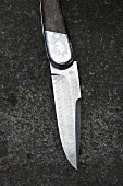 Close-up of steel blade