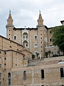 Toskana, Marken, Der Palazzo Ducale in der Kleinstadt Urbino