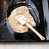 Schnelle Brote, Teig in der Form glatt streichen, Step 2