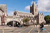 View of Christ Church Cathedral, Dublin, Ireland