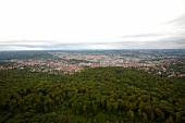 Blick vom Fernsehturm in Stuttgart